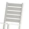 Flash Furniture White All-Weather Classic Outdoor Rocking Chair LE-HMP-2002-110-WT-GG - alternate 10